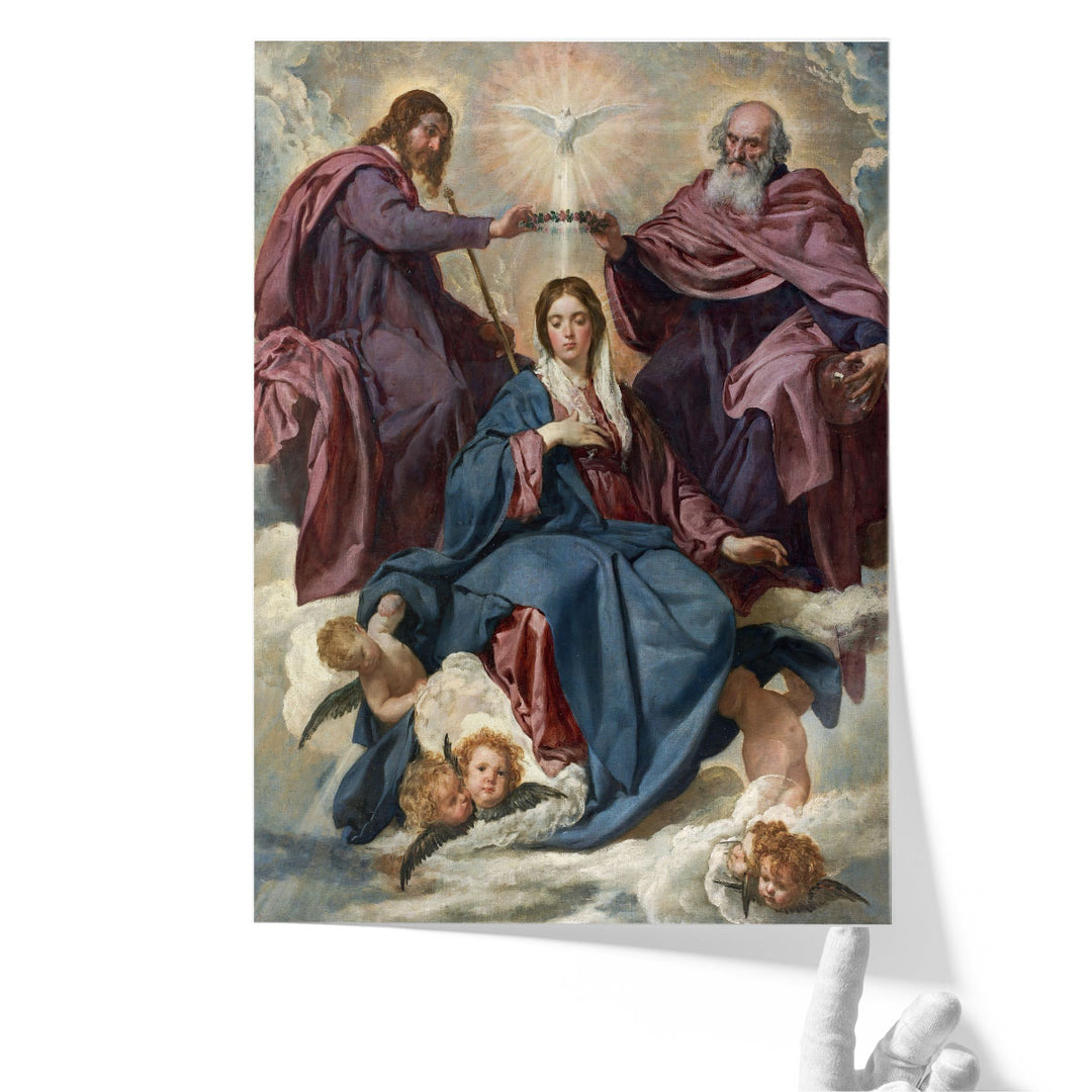 La Coronacion De La Virgen, 1635 - Canvas Print Wall Art