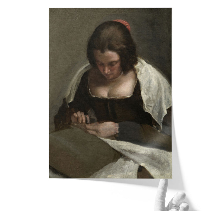 The Needlewoman - Canvas Print Wall Art
