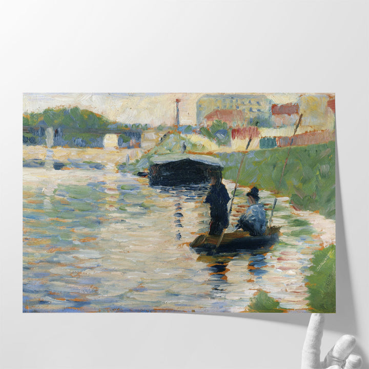 View of the Seine - Canvas Print Wall Art