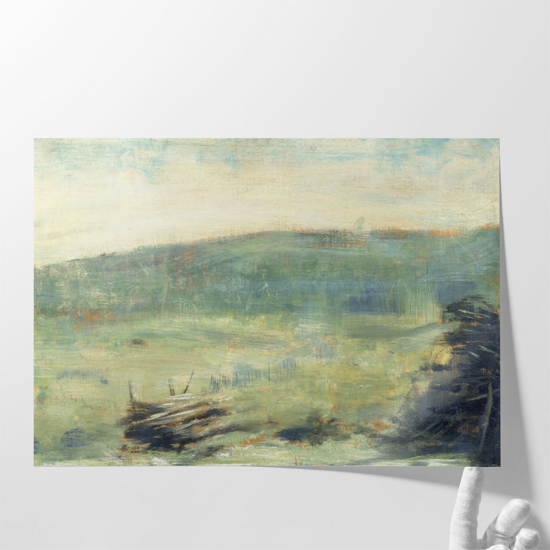 Landscape at Saint Ouen - Canvas Print Wall Art