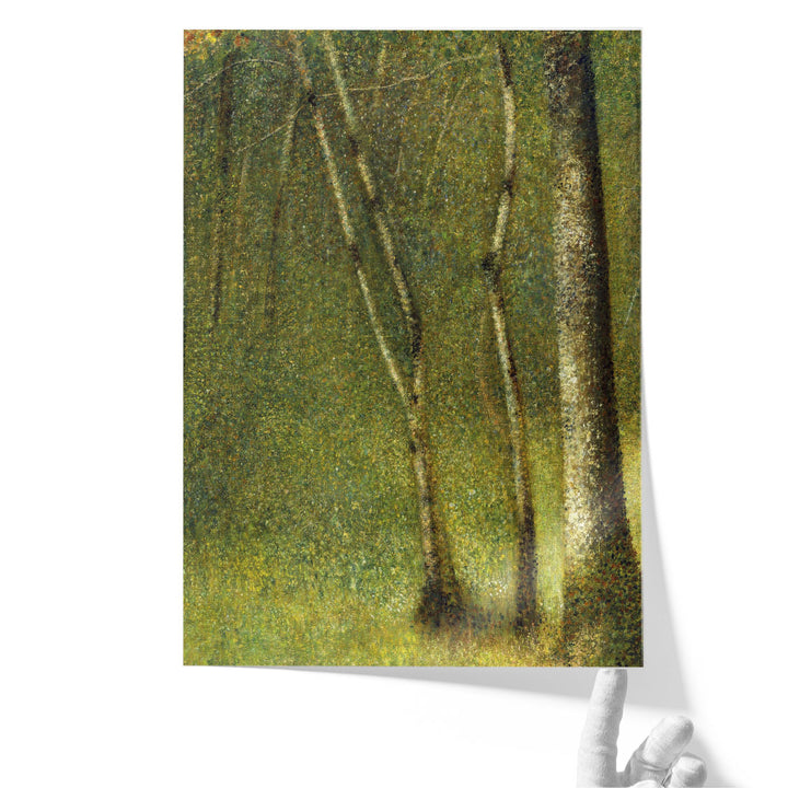 The Forest at Pontaubert, 1881 - Canvas Print Wall Art