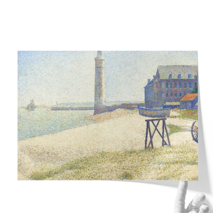 The Lighthouse at Honfleur, 1886 - Canvas Print Wall Art