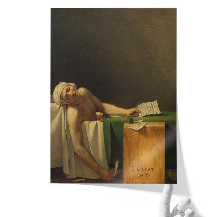 Marat Assassinated, 1793 - Canvas Print Wall Art