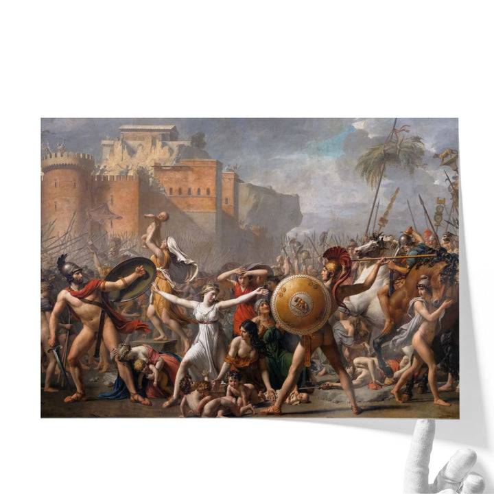 The Intervention Of The Sabine Women, 1799 - Canvas Print Wall Art