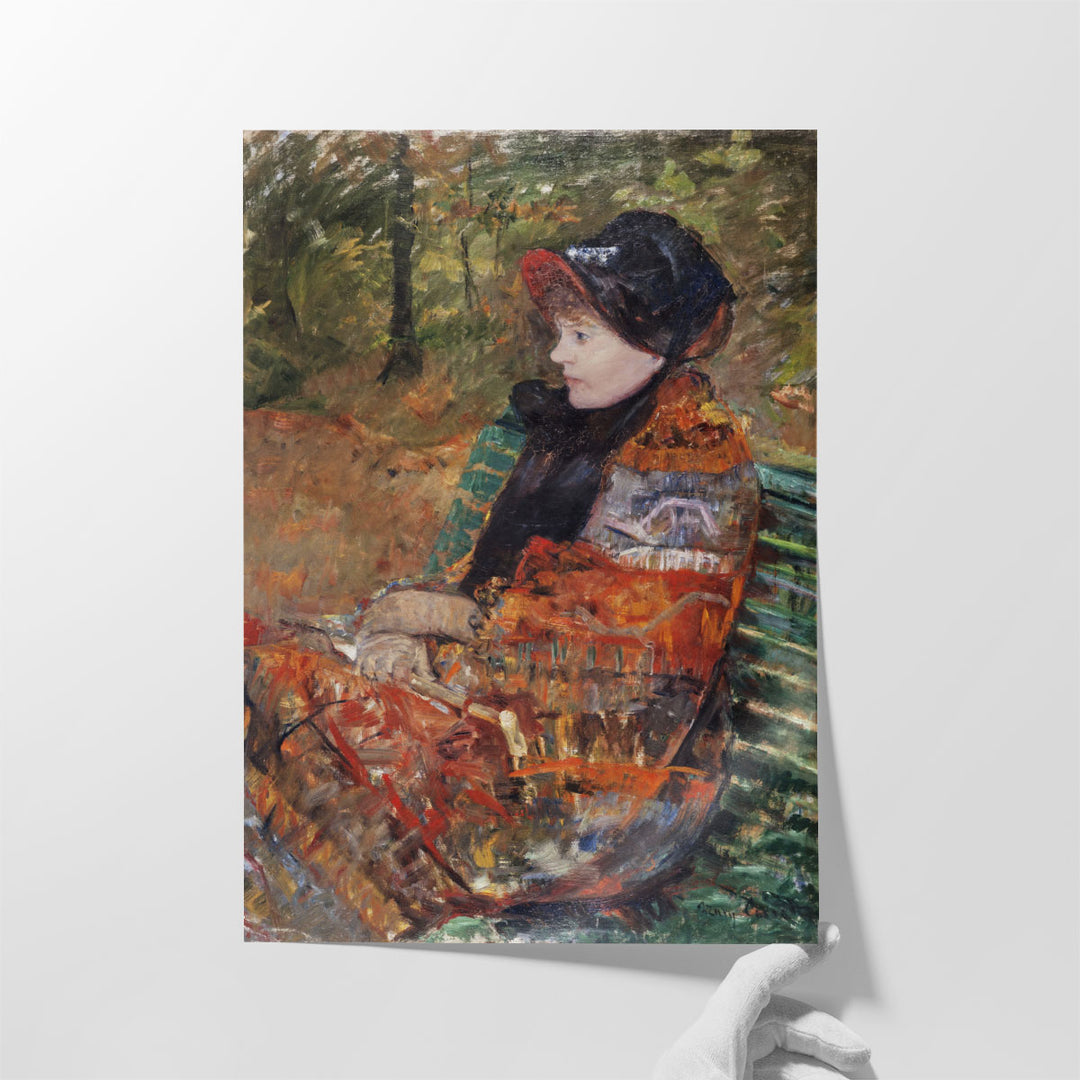 Autumn, Portrait of Lydia Cassatt, 1880 - Canvas Print Wall Art