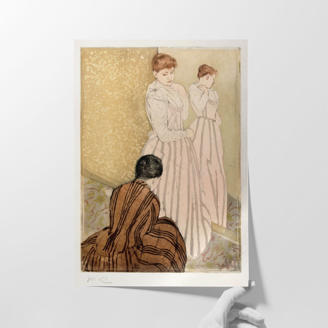 The Fitting - Canvas Print Wall Art