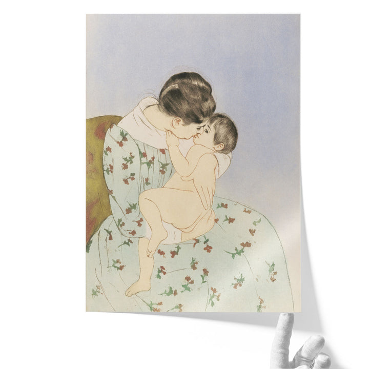 Mother’s Kiss - Canvas Print Wall Art