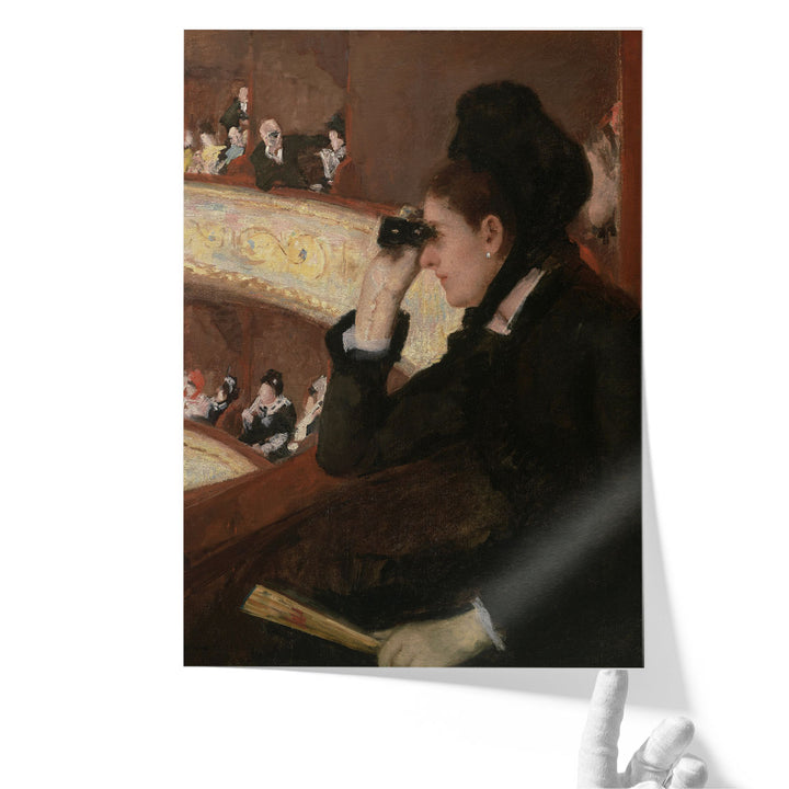 In The Loge, 1878 - Canvas Print Wall Art