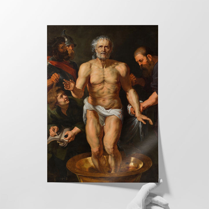 The Death of Seneca - Canvas Print Wall Art