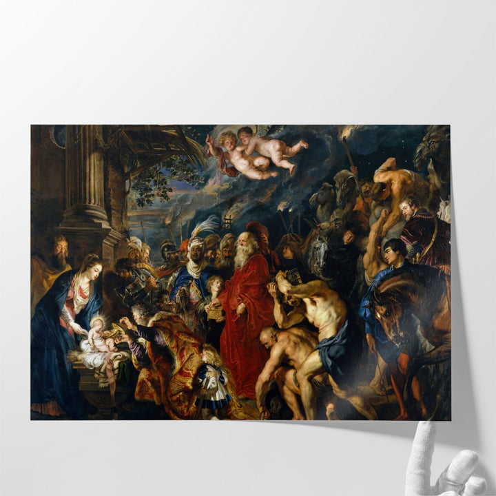 Adoration of the Magi - Canvas Print Wall Art