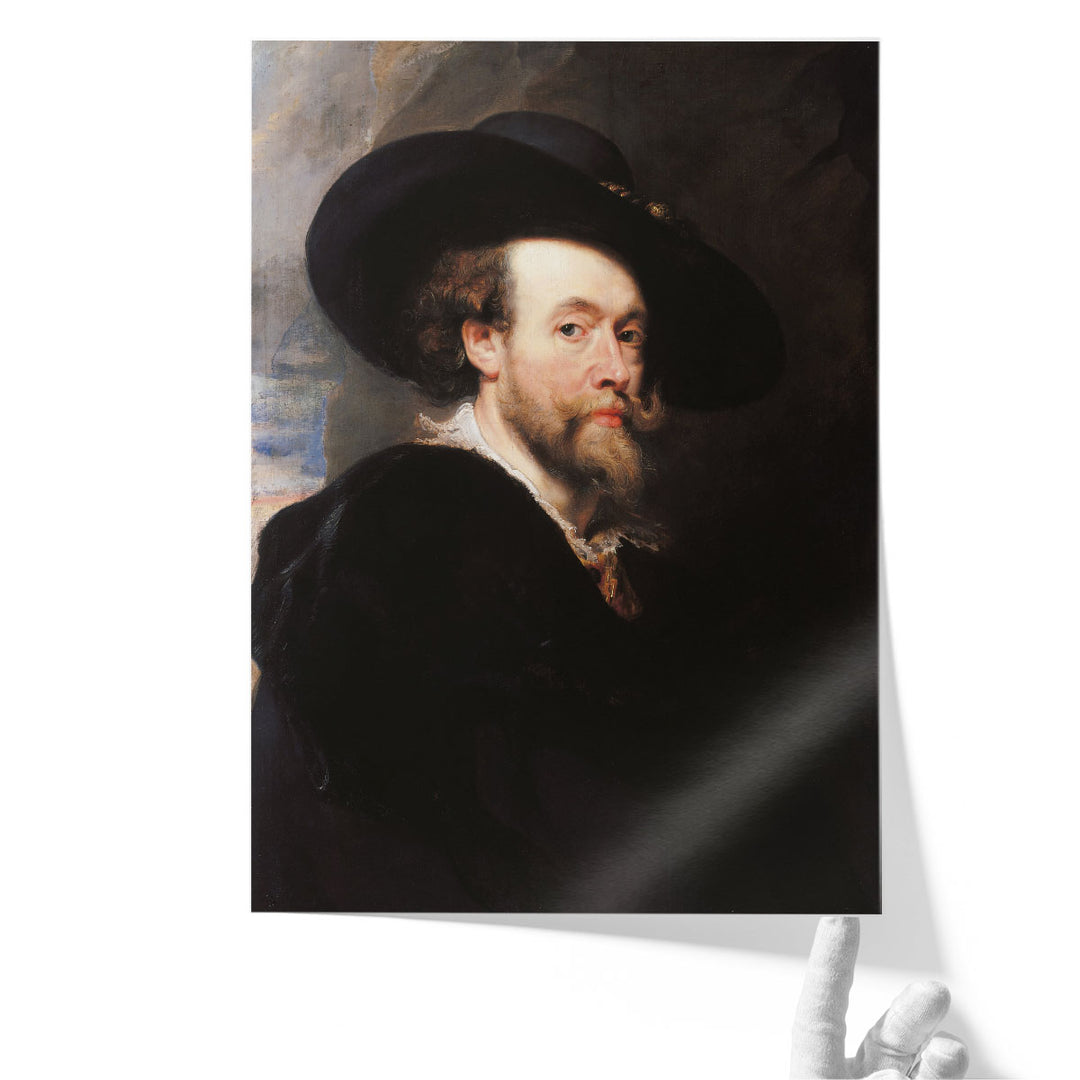 Self Portrait Peter Paul Rubens - Canvas Print Wall Art