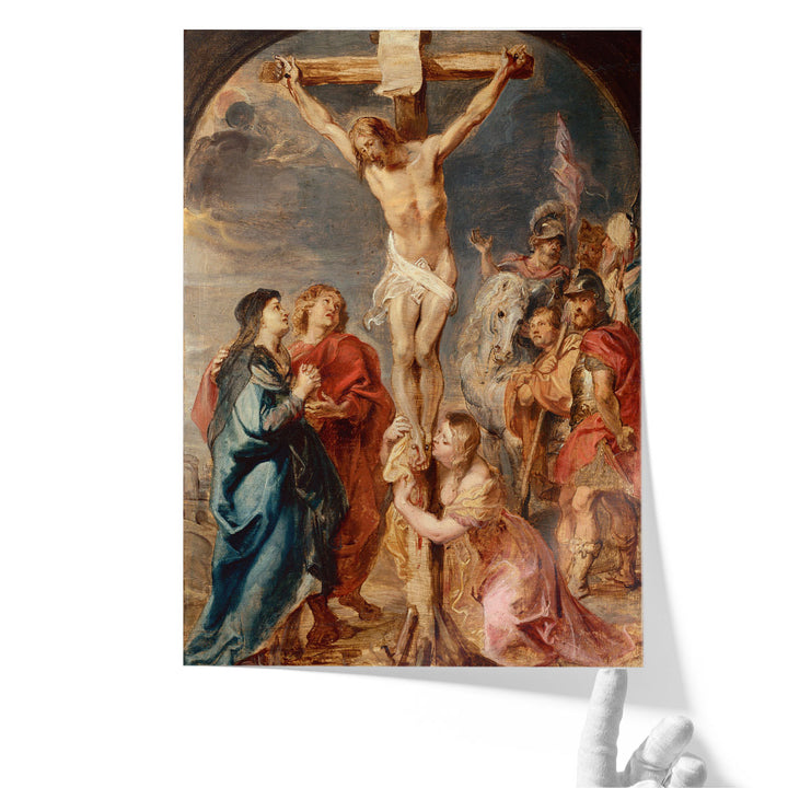 Christ On The Cross - Canvas Print Wall Art