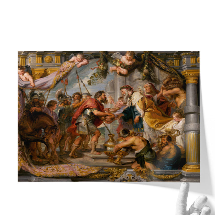 The Meeting of Abraham and Melchizedek - Canvas Print Wall Art