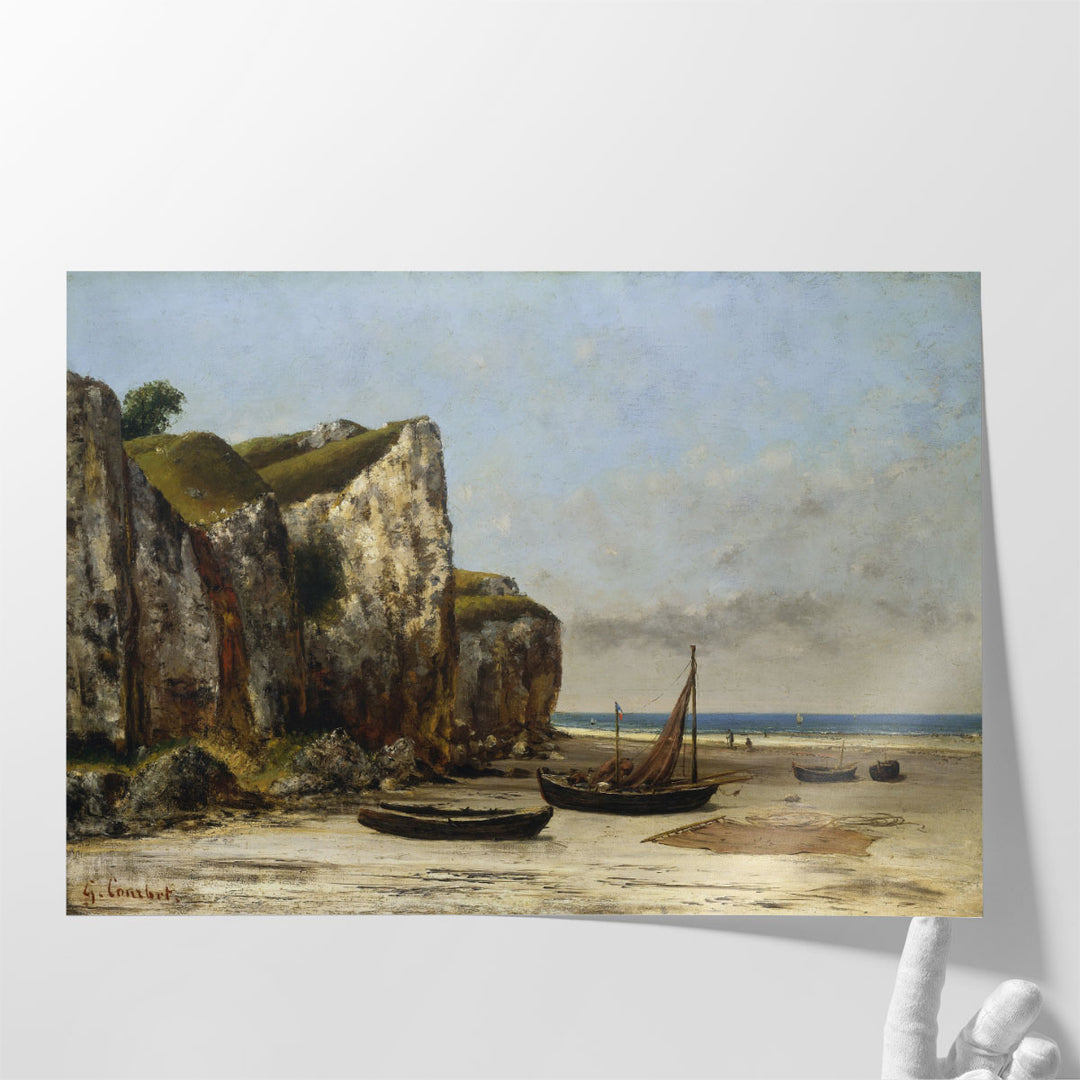 Beach in Normandy - Canvas Print Wall Art