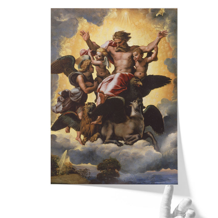 Ezekiel's Vision, 1518 - Canvas Print Wall Art