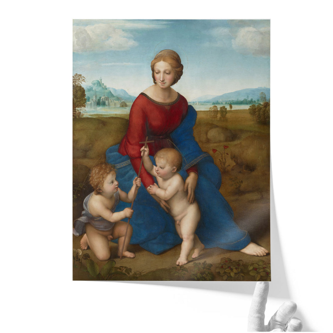 Madonna Del Prato - Canvas Print Wall Art