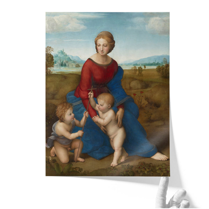 Madonna Del Prato - Canvas Print Wall Art