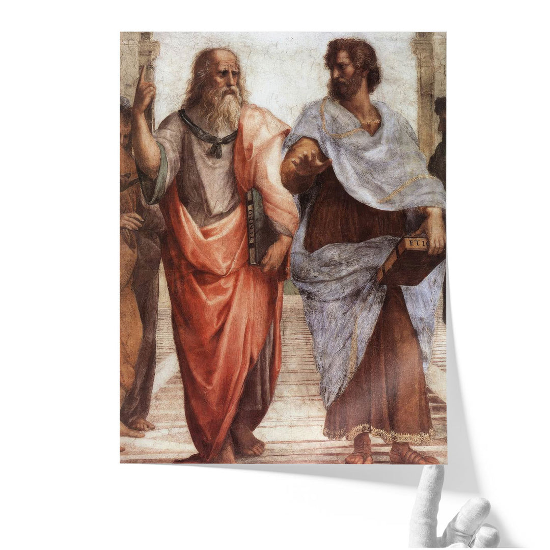 Aristotle and Plato - Canvas Print Wall Art