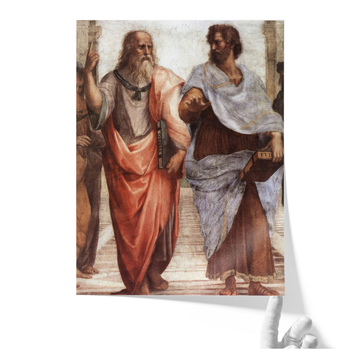 Aristotle and Plato - Canvas Print Wall Art