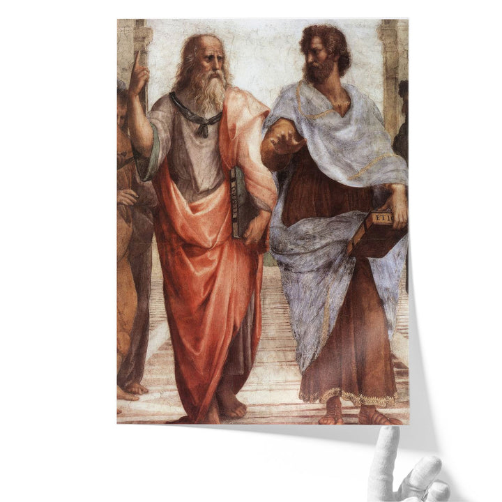 Aristotle and Plato - Canvas Print Wall Art