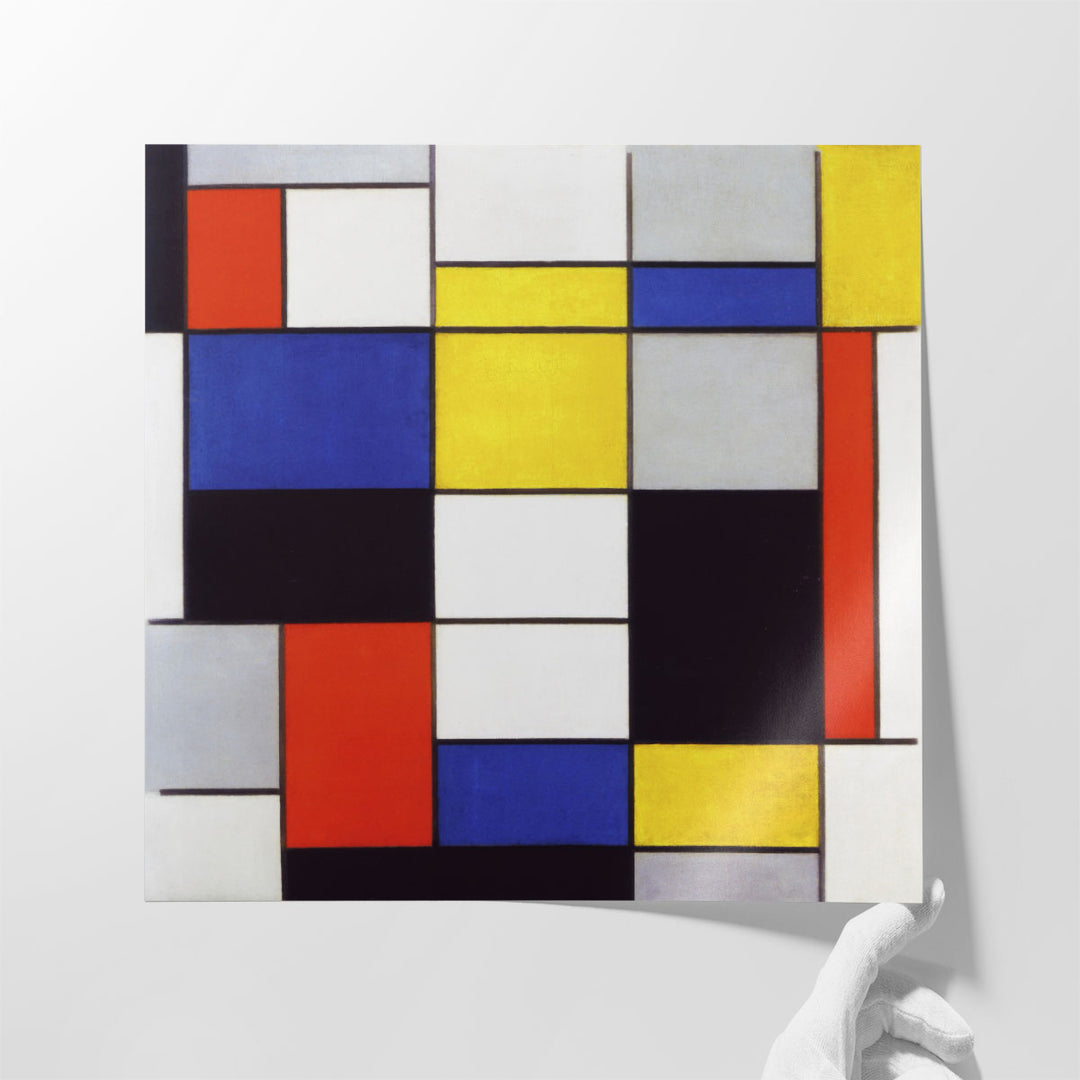 Composition A, 1920 - Canvas Print Wall Art