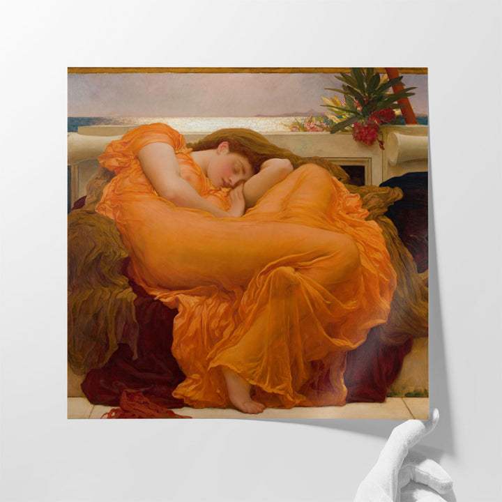 Flaming June, 1895 - Canvas Print Wall Art