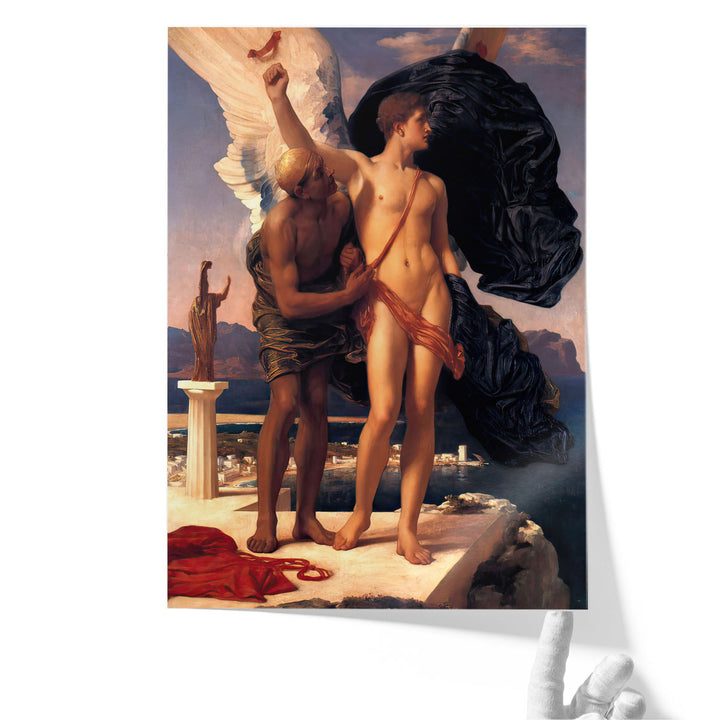 Daedalus and Icarus - Canvas Print Wall Art