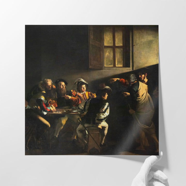 The Calling of Saint Matthew - Canvas Print Wall Art