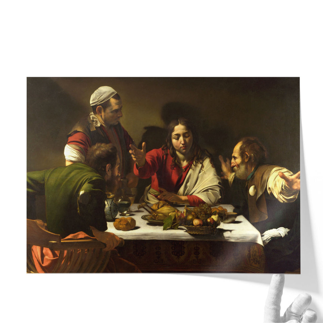 Supper at Emmaus - Canvas Print Wall Art