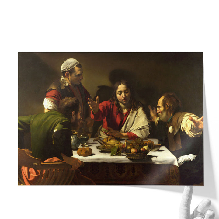 Supper at Emmaus - Canvas Print Wall Art