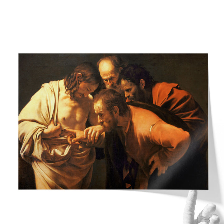 The Incredulity of Saint Thomas - Canvas Print Wall Art