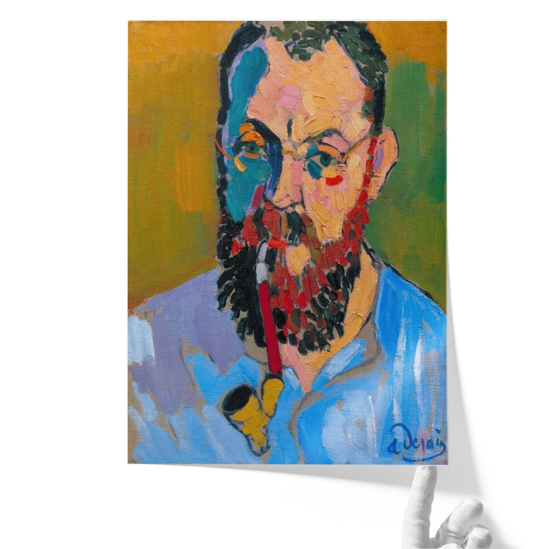 Portrait Of Henri Matisse - Canvas Print Wall Art