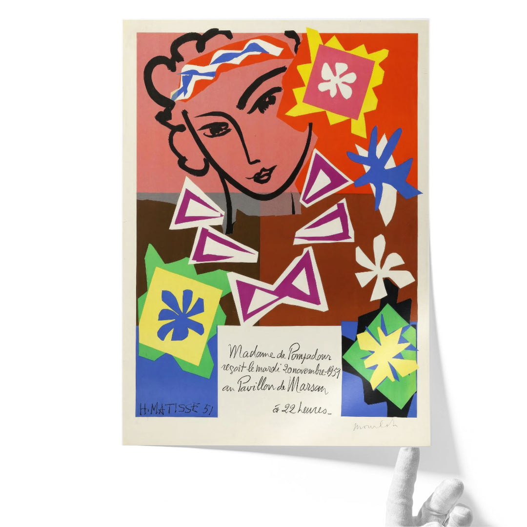 Madame de Pompadour - Canvas Print Wall Art