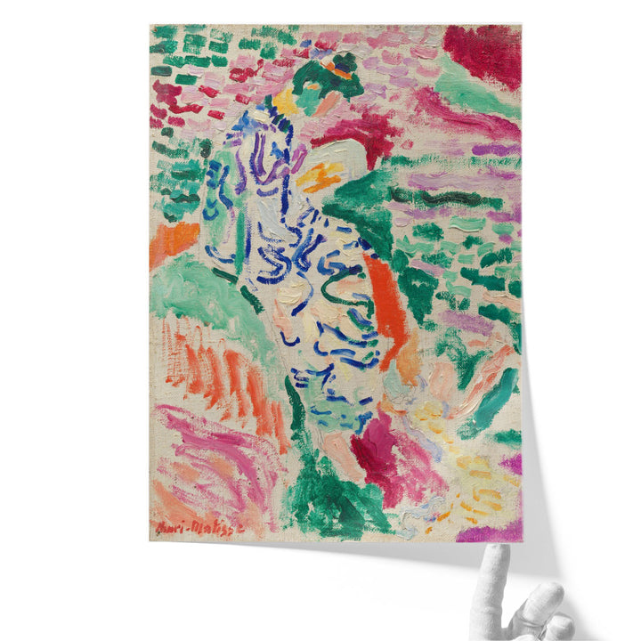Woman beside the Water - Canvas Print Wall Art
