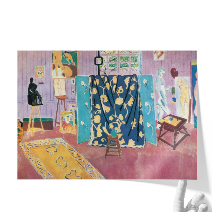 The Pink Studio, 1911 - Canvas Print Wall Art