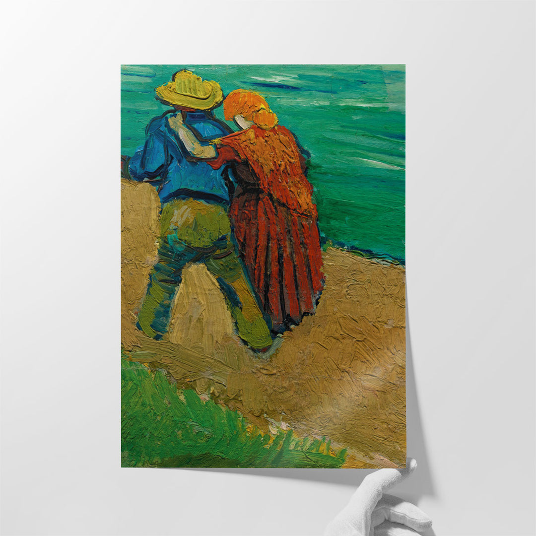 Eglogue En Provence - Un Couple D'amoureux, 1888 - Canvas Print Wall Art