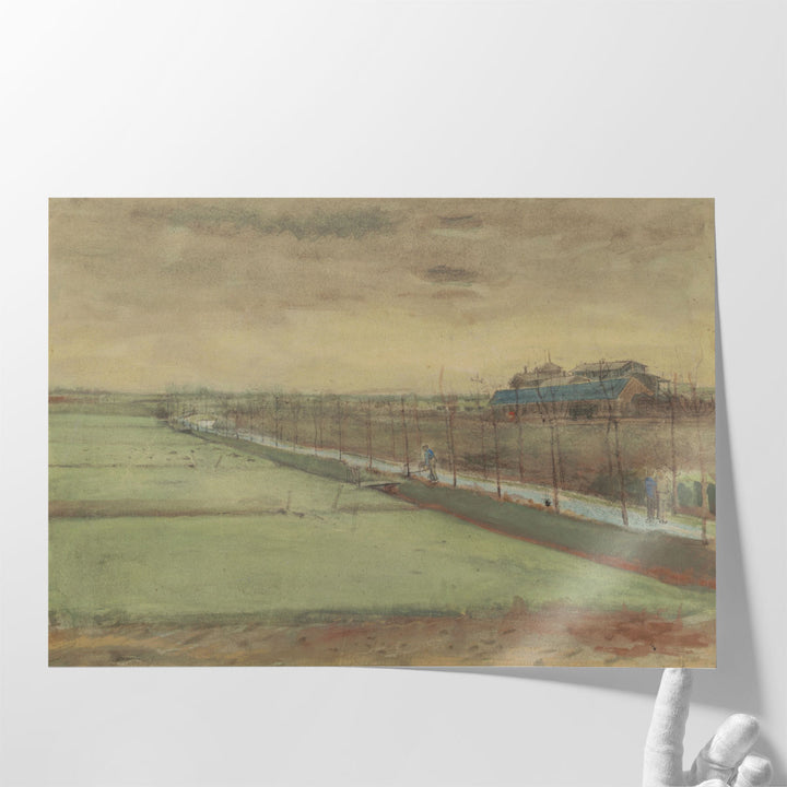 Weilanden bij Rijswijk en de Schenkweg, 1882 - Canvas Print Wall Art