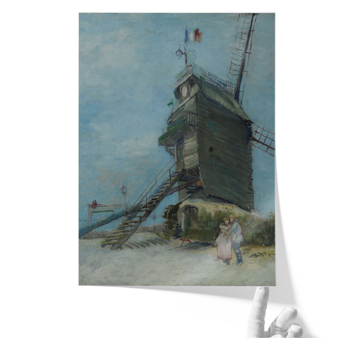 Le Moulin de la Galette, 1886 - Canvas Print Wall Art