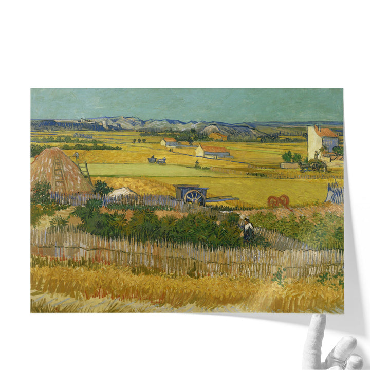 The harvest, 1888 - Canvas Print Wall Art