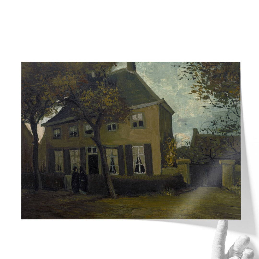 The vicarage at Nuenen, 1885 - Canvas Print Wall Art