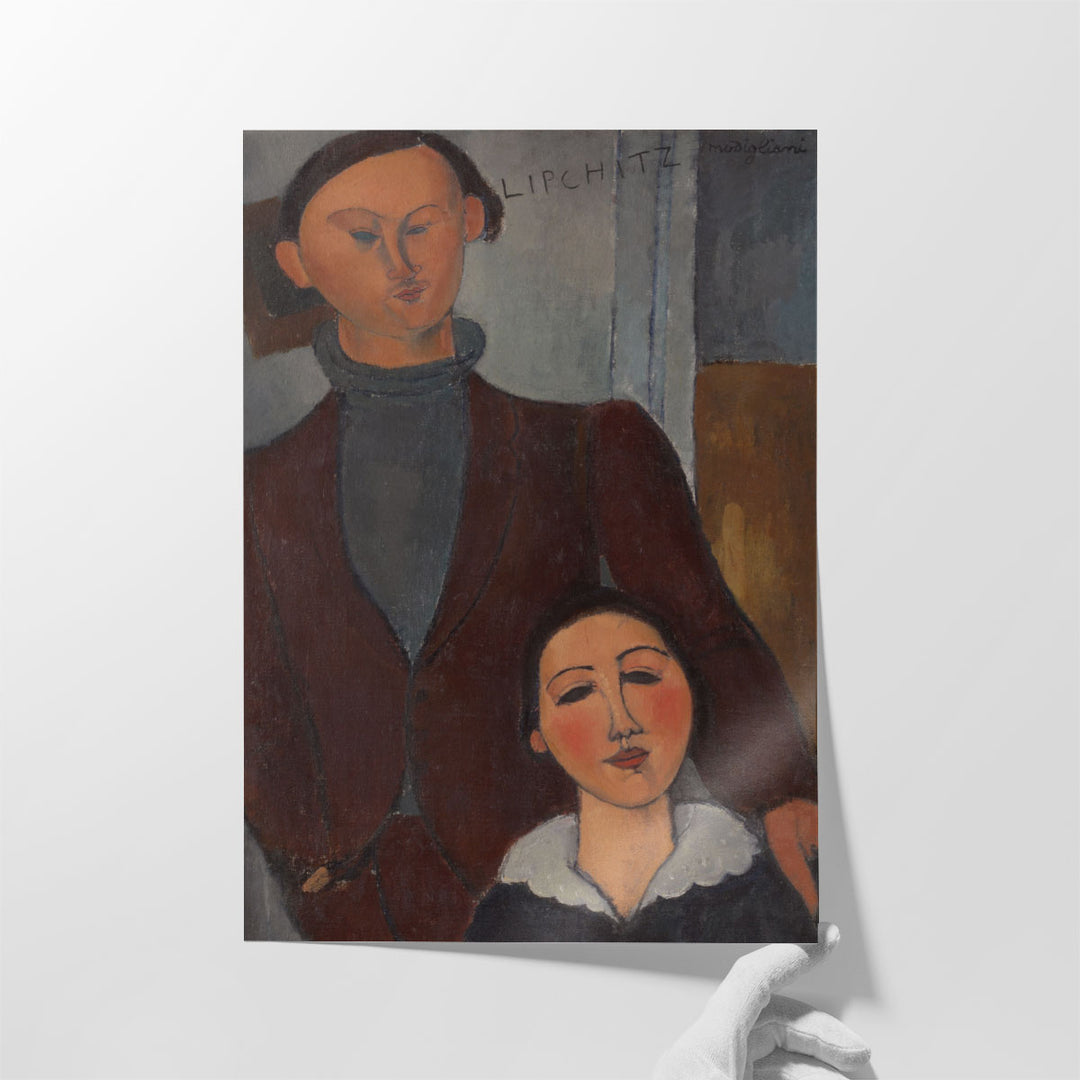 Jacques and Berthe Lipchitz - Canvas Print Wall Art