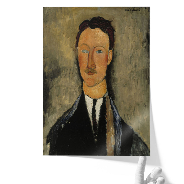 Portrait of the Artist Leopold Survage - Canvas Print Wall Art