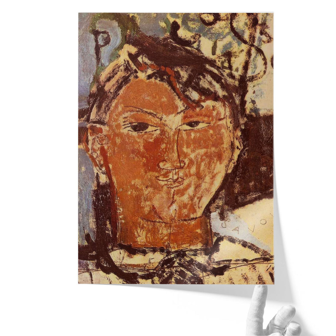 Portrait of Pablo Picasso - Canvas Print Wall Art