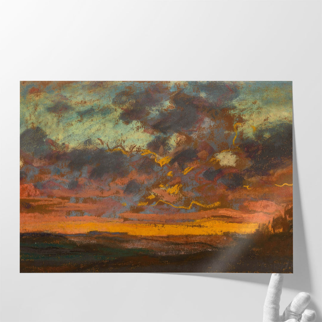 Coucher de soleil, 1868 - Canvas Print Wall Art