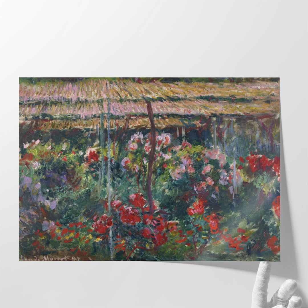 Peony Garden, 1887 - Canvas Print Wall Art