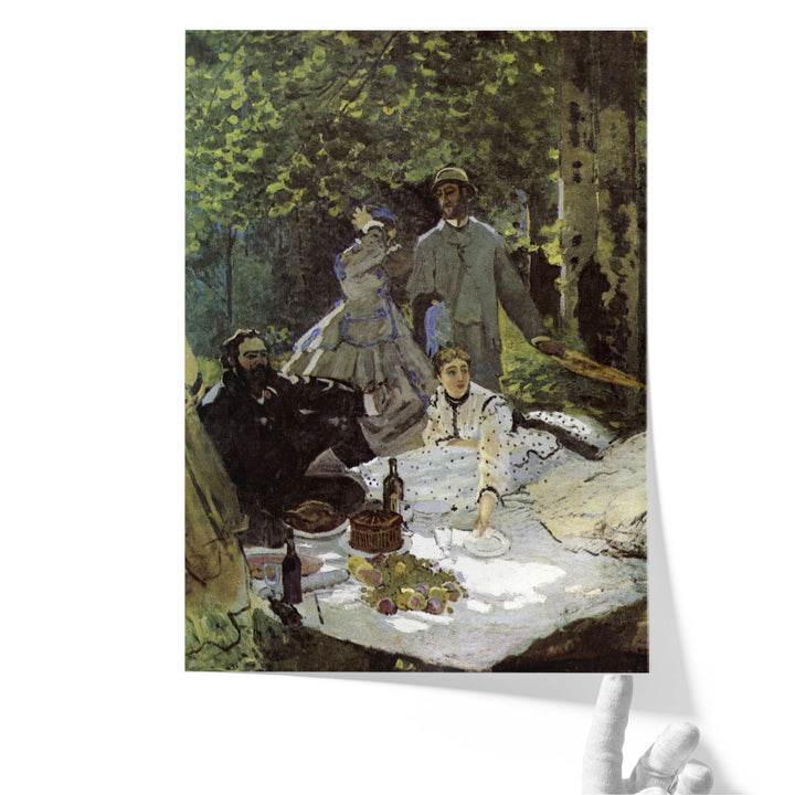 Luncheon on the Grass - Canvas Print Wall Art