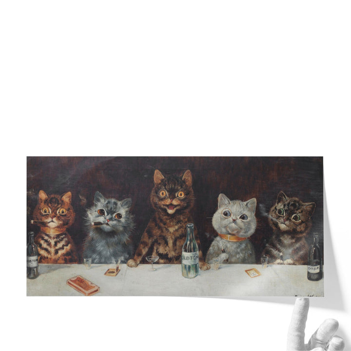 The Bachelor Party, 1896 - Canvas Print Wall Art