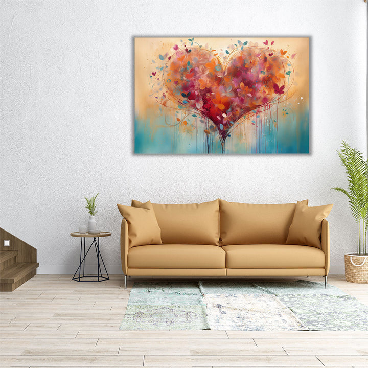 Authentic Love Whimsy - Canvas Print Wall Art