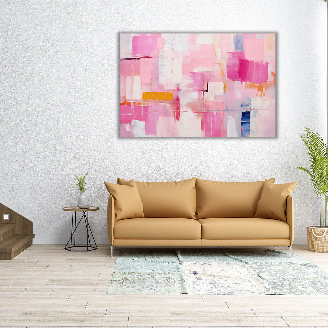 Dreamy Pink Palette - Canvas Print Wall Art