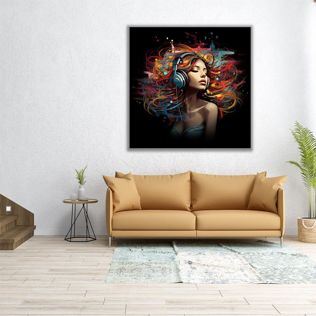 Music Heals 2 - Canvas Print Wall Art